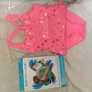 NWT turtle baby float and tankini